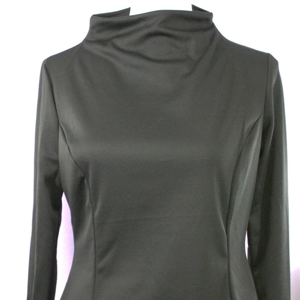 CLEARANCE NEW Black Mock Neck Top (M)